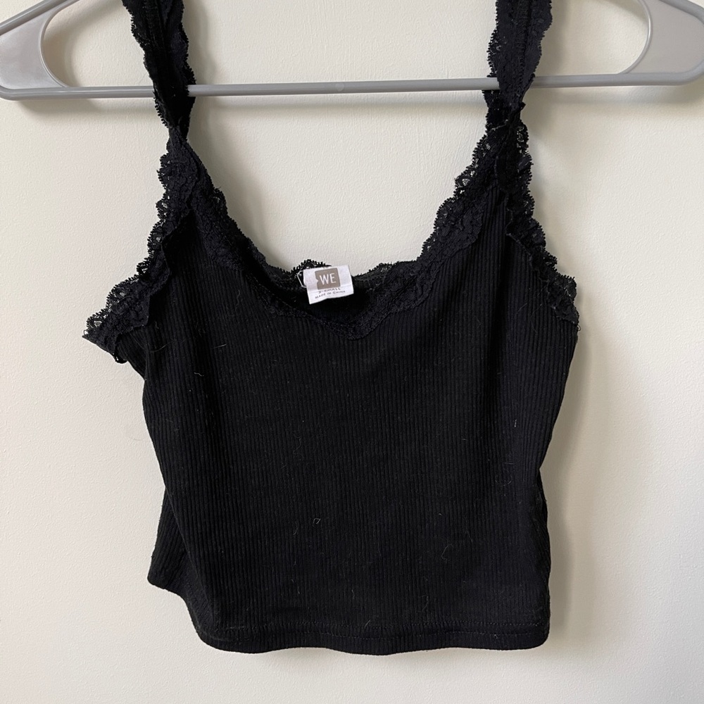 pacsun/me to we black lace cami